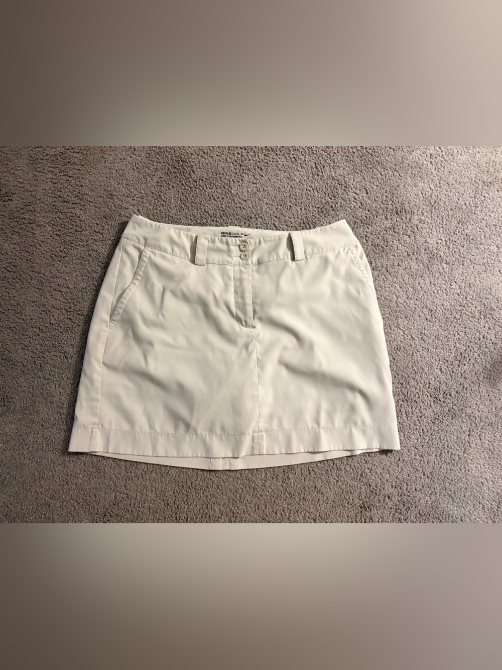 Nike Cream Women's Golf Skirt